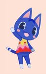  animal_crossing bigger_version_at_the_source black_eyes bottomless cat clothed clothing cotora cute feline female half-dressed kemono mammal nintendo video_games 