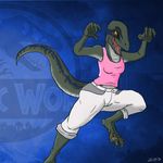  2015 anthro clothing dinosaur female invalid_color jurassic raptor world zicaneborgen 