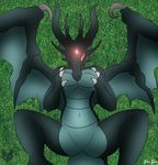  2015 black_dragon_kalameet breasts claws dark_souls dragon female furry-bites horn nude scalie solo wings 