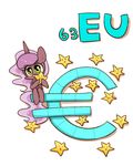  2015 equine europium female friendship_is_magic green_eyes horn joycall3 mammal my_little_pony princess_luna_(mlp) sparkles star winged_unicorn wings 
