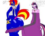 anthro big_butt breasts butt couple cutie_mark denizen1414 dickgirl equine female friendship_is_magic girly horn horse huge_butt hyper hyper_butt hyper_penis intersex male mammal my_little_pony penis princess prodigy_skyfire royalty small_breasts twilight_sparkle_(mlp) winged_unicorn wings yamisonic 