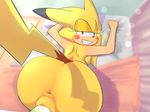  2015 anus breasts butt female ken17 looking_at_viewer looking_back nintendo penetration penis pikachu pok&eacute;mon pussy sonic_(series) sonic_the_hedgehog sonichu vaginal vaginal_penetration video_games 