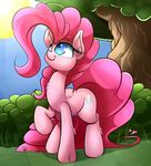  2015 earth_pony equine female feral friendship_is_magic horse madacon mammal my_little_pony pinkie_pie_(mlp) pony solo 