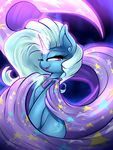  cape clothing equine female feral friendship_is_magic hair horn looking_at_viewer madacon mammal my_little_pony purple_eyes solo star trixie_(mlp) unicorn white_hair 
