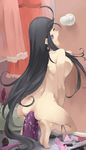  aa_megami-sama ahoge anal anal_dildo anal_object_insertion big_breasts black_hair breasts brown_eyes earring facial_mark feet female forehead_mark goddess kenshin187 kentaro1087 large_breasts masturbation multiple_panties nude object_insertion open_mouth panties panties_removed sex_toy skuld solo sweat uncensored underwear very_long_hair 