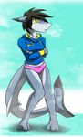  2015 anthro clothing cold female fish hair hoodie killerfishsg marine panties scalie shark underwear worried 