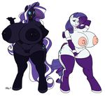  animal_ears big_breasts black_fur blue_eyes breasts clothed clothing cutie_mark earth_pony elbow_gloves equine eyeshadow female friendship_is_magic fur furry_tail gloves hair half-closed_eyes happy horn horny horse huge_breasts invalid_tag makeup mammal my_little_pony nightmare_rarity_(idw) nipple_piercing nipples nude open_mouth piercing pony purple_hair rarity_(mlp) shy smile tongue tongue_out white_fur white_hair 