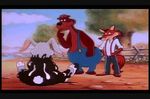  animated bear brer_rabbit canine cartoon fox lagomorph mammal peril rabbit stuck tar 