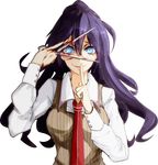  akuma_no_riddle extraction highres purple_hair solo takechi_otoya transparent_background 