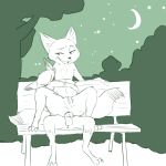  2018 anal anal_penetration anthro bench canine chair_position crescent_moon dipstick_ears dipstick_tail disney duo female fox from_behind_position gloves_(marking) green_and_white hug hugging_from_behind incest ittybittykittytittys male male/female mammal markings monochrome moon mother mother_and_son mrs_wilde multicolored_tail nick_wilde night nude outside parent penetration public sex sitting sky socks_(marking) son star starry_sky zootopia 
