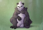  balls bamboo bear big_penis chubby claws dreiker grin mammal nintendo overweight pangoro paws penis pok&eacute;mon smile spiky spiky_hair teeth tree uncut video_games 