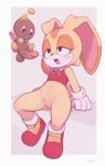  anthro big_penis bottomless chao chocola_the_chao clothed clothing cream_the_rabbit cub duo female footwear hi_res interspecies kekitopu lagomorph larger_female male male/female mammal navel penis rabbit sex shoes simple_background size_difference smaller_male smile sonic_(series) young 