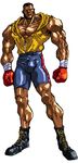 black boxer boxing_gloves fatal_fury garou_densetsu hellstinger male male_focus michael_max muscle obari_style snk 