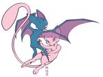  anthro anthrofied balls bat blue_eyes blush butt cum drooling duo erection feral legendary_pok&eacute;mon male male/male mammal masturbation mew mise nintendo open_mouth penis pok&eacute;mon pok&eacute;morph saliva tongue video_games wings zubat 