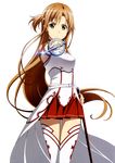  asuna_(sao) extraction highres solo sword_art_online transparent_background 