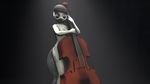  cello female friendship_is_magic generalthunderbat musical_instrument my_little_pony nude octavia_(mlp) solo 
