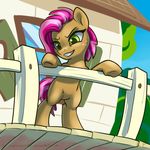  2015 babs_seed_(mlp) earth_pony equine female feral friendship_is_magic horse karol_pawlinski mammal my_little_pony pony smile solo 