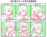  alisha_(tales) alisha_diphda aqua_eyes blush book breasts drill_hair eyes_closed fingerless_gloves gloves hair_ornament long_hair monochrome open_mouth ribbon side_ponytail smile sorey_(tales) sparkle tales_of_(series) tales_of_zestiria 