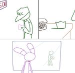  bonnie_bunny box comic fired five_nights_at_freddy&#039;s hat mike_schmidt phone pink_slip the_weaver video_games windows 