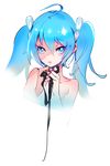  blue_eyes blue_hair hatsune_miku imp_(sksalfl132) long_hair looking_at_viewer nude parted_lips simple_background solo twintails vocaloid white_background 