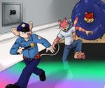  aggrobadger cat disk feline mammal mappy mouse police rainbow rodent rubber safe 