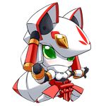  android cat clothing feline female japanese_clothing kemono machine mammal mechanical robot ukan_muri 