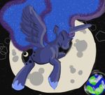  cute cutie earth friendship_is_magic hooves horn luna mark moon my_little_pony princess puppyloveimani royalty smile space star 