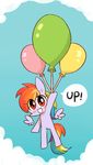  2015 balloon blush dialogue english_text equine female flying friendship_is_magic joycall3 mammal my_little_pony pegasus rainbow_dash_(mlp) solo text wings 