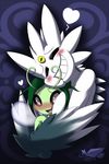  &lt;3 2015 alternate_color anthro blue_eyes blush celebi eyes_closed fan_character female galiana gengar green_hair green_skin hair hug latiar legendary_pok&eacute;mon mega_evolution mega_gengar multiple_eyes nintendo nude open_mouth pok&eacute;mon pok&eacute;morph shiny_pok&eacute;mon smile spikes teeth tongue vexa video_games white_hair white_skin yellow_eyes 