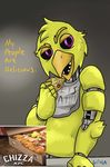  avian bird chica(fnaf) chicken five_nights_at_freddy&#039;s food machine mechanical robot teeth uitinla video_games 