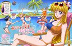  :d ;) ^_^ absurdres aino_minako ass bandeau bare_shoulders beach_chair bikini bishoujo_senshi_sailor_moon bishoujo_senshi_sailor_moon_crystal black_lady blonde_hair blue_eyes blue_hair breasts chibi_usa cleavage closed_eyes cloud collarbone crescent crossed_legs day double_bun drink earrings eyewear_on_head flower hair_flower hair_ornament head_wreath hibiscus highres horizon jewelry lips long_hair luna-p medium_breasts midriff mizuno_ami multiple_girls navel official_art one-piece_swimsuit one_eye_closed open_mouth outdoors palm_tree playing polka_dot polka_dot_bikini pool poolside sakou_yukie scan shiny shiny_hair short_hair sky smile sports_bikini sunglasses swimsuit tree tsukino_usagi twintails umbrella wading water wristband 