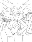  2015 amy_rose anthro big_breasts bikini breasts cleavage clothed clothing dreamcastzx female hedgehog mammal skimpy solo sonic_(series) swimsuit 
