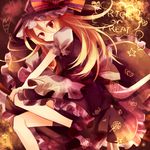  bad_id bad_pixiv_id blonde_hair halloween hat highres ibara_riato kirisame_marisa long_hair red_eyes solo touhou witch_hat 