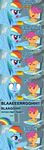  2015 beavernator comic cute english_text equine female feral friendship_is_magic mammal my_little_pony pegasus rainbow_dash_(mlp) scootaloo_(mlp) text wings young 