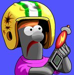  beaker commander_keen digital_media_(artwork) gun helmet muppets pixel_(artwork) ranged_weapon weapon 