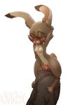  bovine buffalo disney female judy_hopps lagomorph male mammal rabbit size_difference xnirox zootopia 