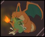  ahegao anal anal_penetration animal_genitalia big_dom_small_sub bite blush border charizard cum cum_inflation cum_inside cum_splatter cum_while_penetrated digital_media_(artwork) dragon duo erection excessive_cum fire forceful from_behind genital_slit hands-free inflation male male/male membranous_wings neck_bite nintendo open_mouth orgasm penetration penis pok&eacute;mon redras_shoru scalie sceptile sex size_difference slit spread_wings tapering_penis tongue tongue_out vein veiny_penis video_games wings 