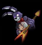  animatronic blood bonnie_(fnaf) crying five_nights_at_freddy&#039;s glowing glowing_eyes machine mechanical robot sburbox_(artist) tears video_games 