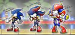  clown gender_transformation jester mind_control redflare500 rubber sequence sonic_(series) transformation 