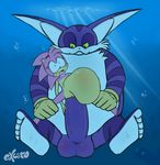  abdominal_bulge amy_rose big_the_cat cat cum cum_inside drowning excito feline female hedgehog male mammal rosy_the_rascal sonic_(series) underwater vaginal water young 