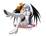  1girl akame_ga_kill! blue_eyes blue_hair breasts esdeath female high_school_dxd large_breasts simple_background solo 
