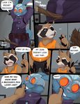  anthro blackjack_o&#039;hare comic guardians_of_the_galaxy lagomorph male mammal rabbit raccoon rocket_raccoon seth-iova 