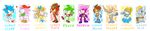  amy_rose canine clothing crossgender echidna female fox gloves group hedgehog knuckles_the_echidna male mammal monotreme sally_acorn scourge_the_hedgehog sonic_(series) sonic_(sonic) thegreatrouge 
