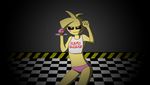  animatronic anthro avian bird black_eyes chicken clothing female five_nights_at_freddy&#039;s five_nights_at_freddy&#039;s_2 machine mechanical panties robot solo text themann_(artist) toy_chica_(fnaf) underwear video_games 