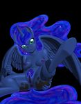  2015 absurd_res anthro anthrofied areola black_background blue_fur breasts butt butt_grab clitoris cutie_mark equine eternal-dahaka female friendship_is_magic fur hair hand_on_butt hi_res horn long_hair mammal my_little_pony nipples nude princess_luna_(mlp) pubes pussy simple_background solo spread_legs spreading winged_unicorn wings 