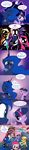  2015 absurd_res applejack_(mlp) comic crossover dialogue doublewbrothers earth_pony english_text equine female feral fluttershy_(mlp) friendship_is_magic god_of_war hi_res horn horse humor kratos mammal my_little_pony pegasus pinkie_pie_(mlp) pony princess_luna_(mlp) rainbow_dash_(mlp) rarity_(mlp) text twilight_sparkle_(mlp) unicorn winged_unicorn wings 