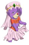  anthro bear clothed clothing digital_media_(artwork) disney fan_character female fur gummi_bears mammal partially_clothed purple_fur simple_background sugarnhoney 
