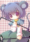  animal_ears mouse_ears mouse_tail nazrin nibii_(panda) red_eyes solo tail touhou 
