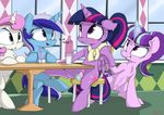  2015 biting_lip blush cutie_mark dildo equine female female/female feral friendship_is_magic group hair horn insertion magic mammal minuette_(mlp) mistydash multicolored_hair my_little_pony outside penetration public pussy scarf sex sex_toy starlight_glimmer_(mlp) table twilight_sparkle_(mlp) twinkleshine_(mlp) two_tone_hair unicorn vaginal vaginal_insertion vaginal_penetration winged_unicorn wings 