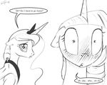  2015 blush duo english_text equine female feral friendship_is_magic horn mammal my_little_pony princess_luna_(mlp) silfoe text twilight_sparkle_(mlp) winged_unicorn wings 